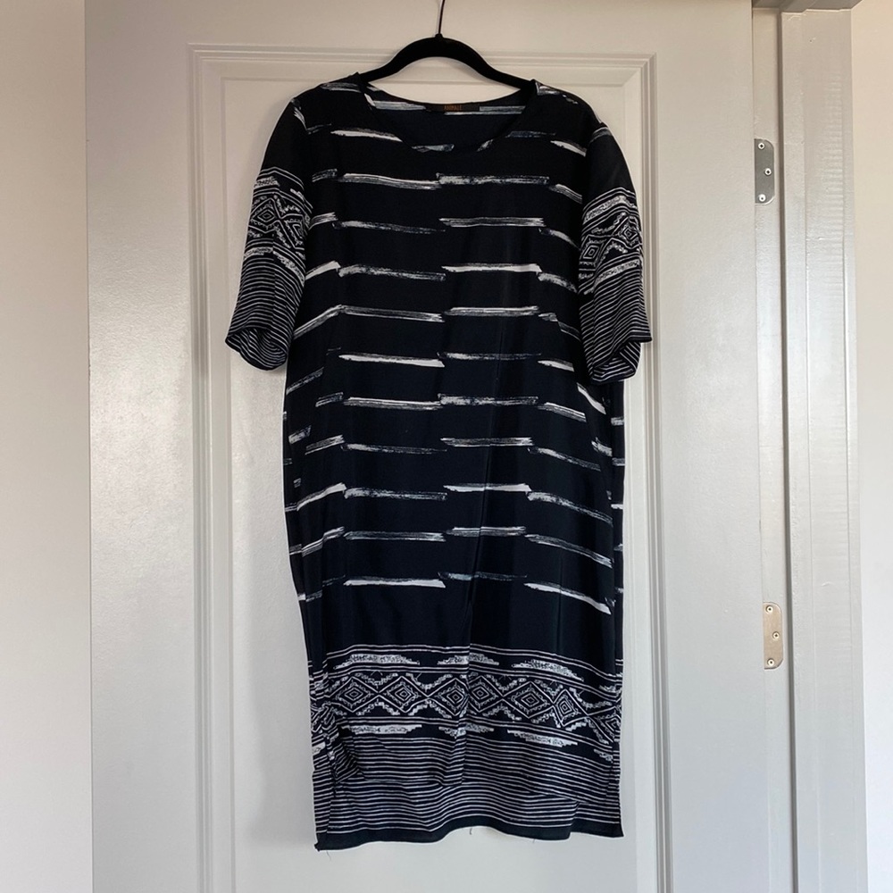 Silk mini dress